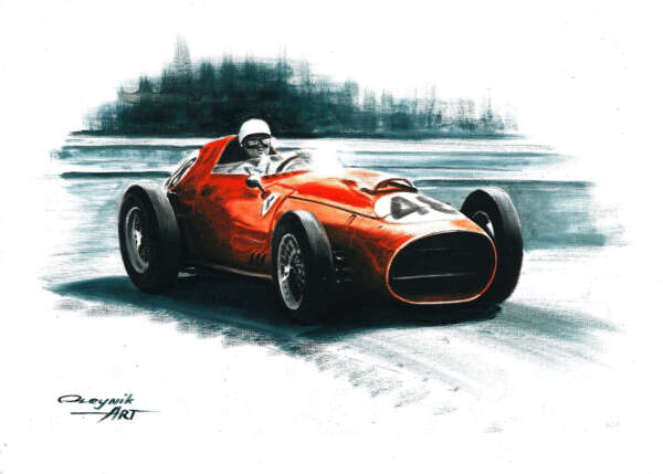 1959 Ferrari Dino 246 F1. GP Monaco