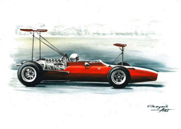 1969 312 F1. Test car, Modena