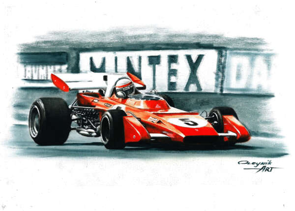 1971 Ferrari 312B2, Great Britain GP