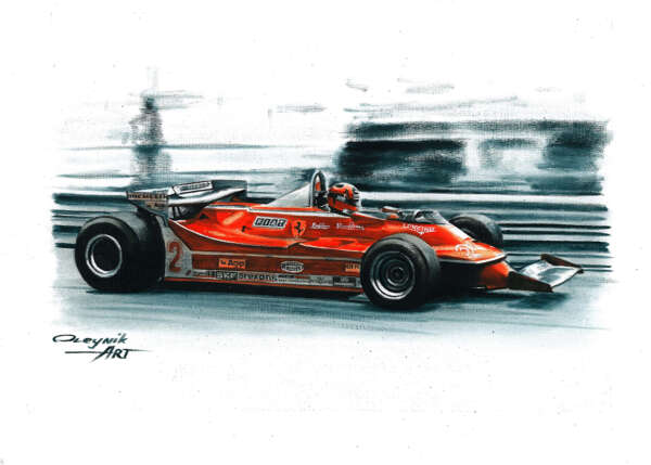 1980 Ferrari 312T5, Monaco GP