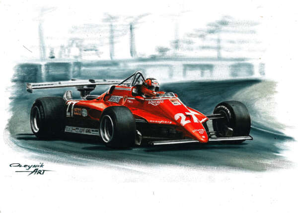 1982 Ferrari 126C2 - Long Beach