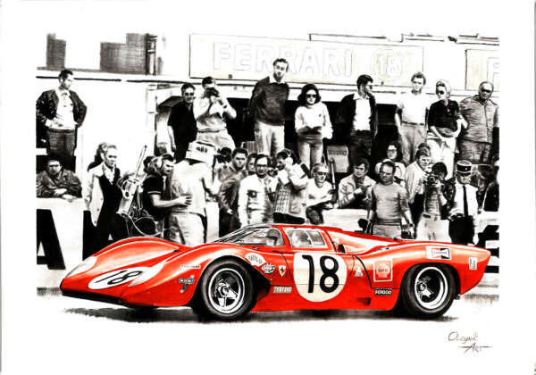 Ferrari - Le-Mans 1970'