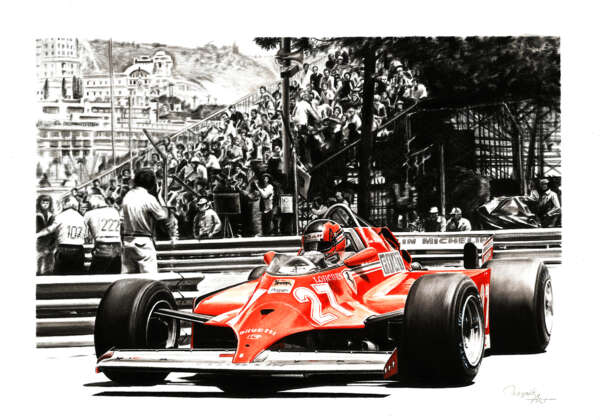 Ferrari 126CK - Gilles Villeneuve