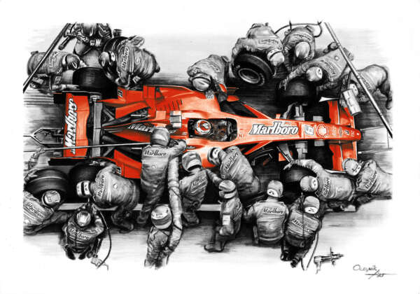 Ferrari - F2007 Kimi Raikkonen 2007'