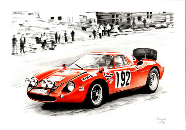 Ferrari 250 - Le-Mans Race
