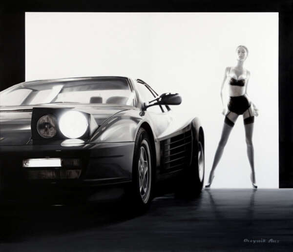 Testarossa in Frame