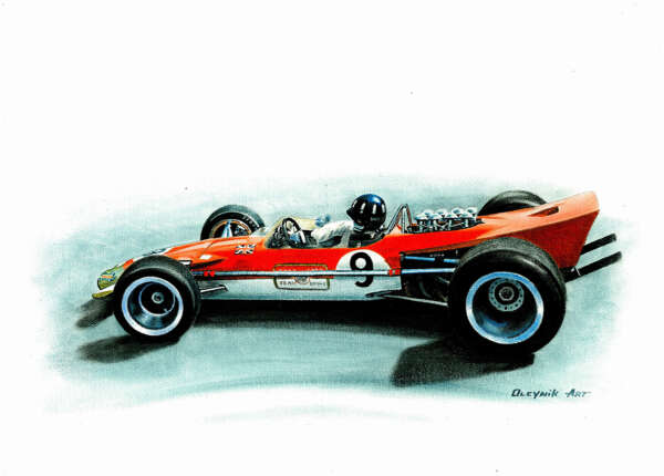 Graham Hill - Lotus Ford