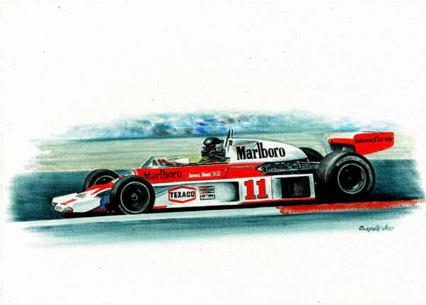 James Hunt - McLaren Ford