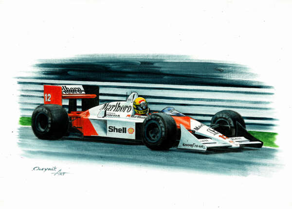 Ayrton Senna - McLaren Honda