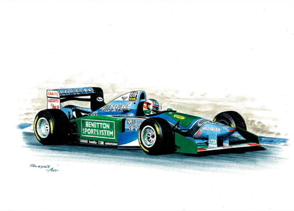 Michael Schumacher - Benetton Ford