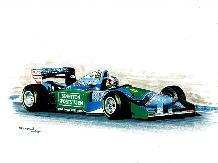 Michael Schumacher - Benetton Ford