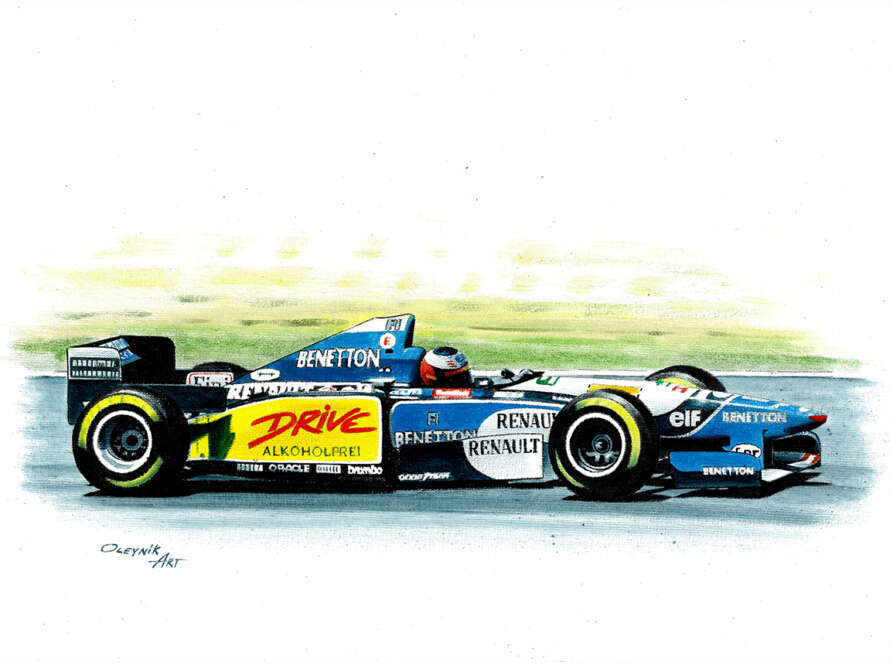 Michael Schumacher - Benetton Renault