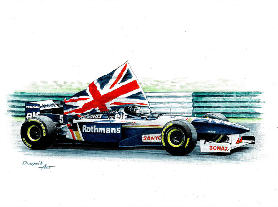 Damon Hill - Williams Renault